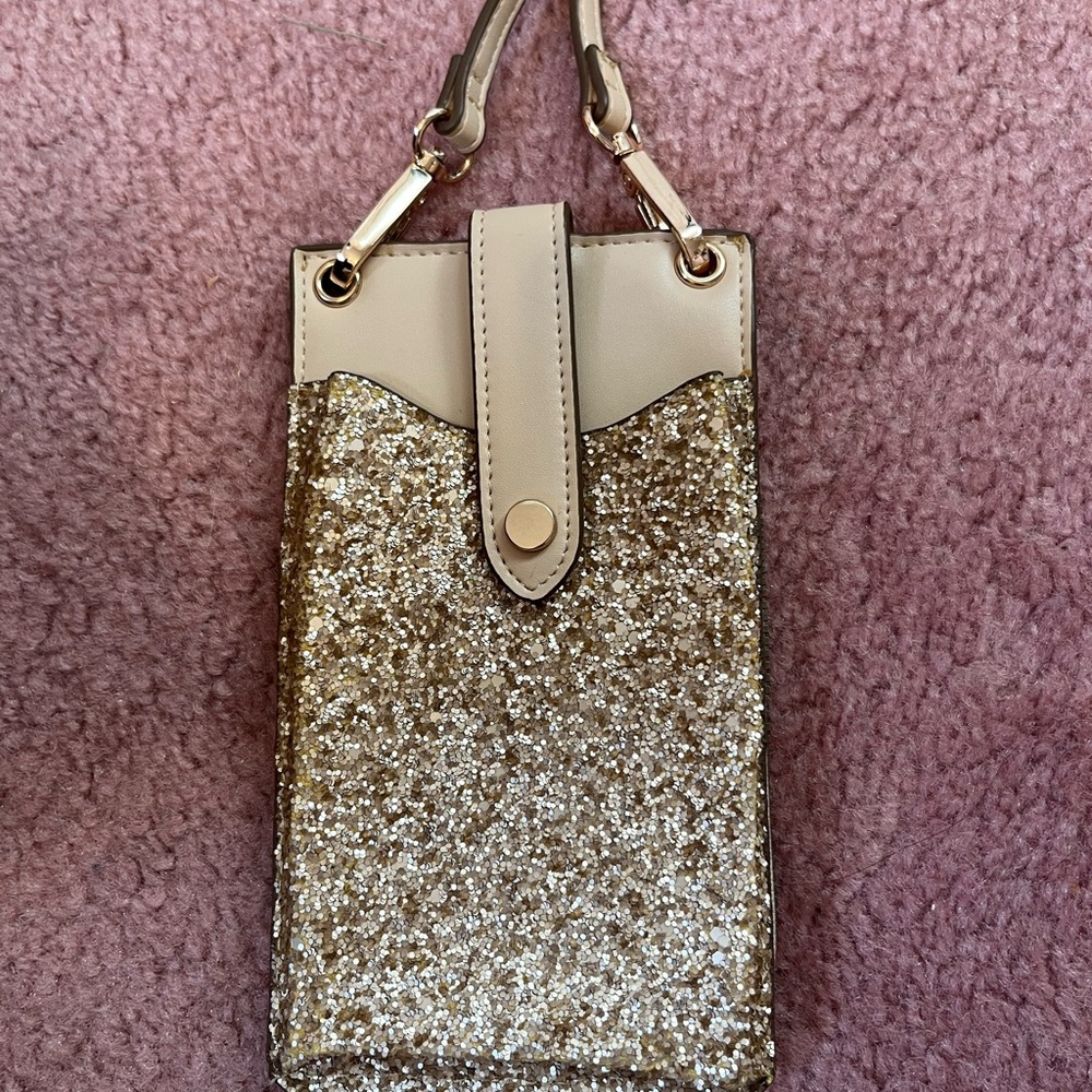a new day Gold and Cream Satchel